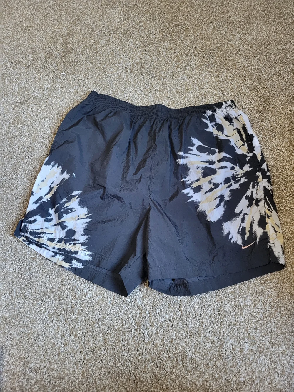 Womens Nike Lightweight Black and grey Active shorts